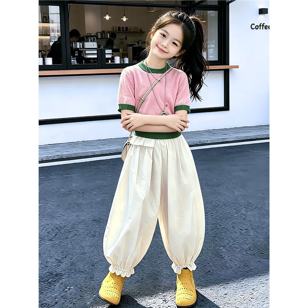 女童套装2026年新款夏装