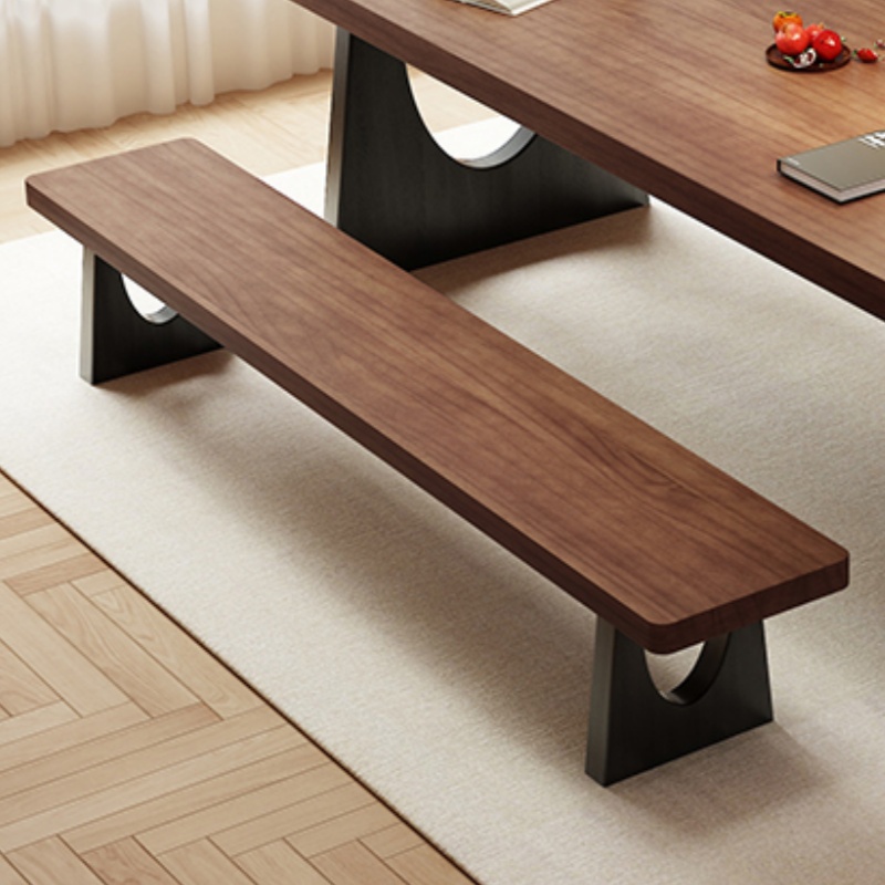 复古实木长凳子设计师中古家具简约现代家用换鞋凳休息穿鞋凳餐凳