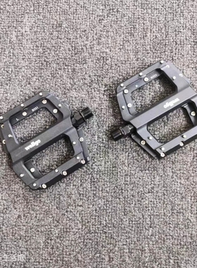 wellgo维格B321山地车高强度脚踏 CNC一体铝合金踏板超薄带防滑钉