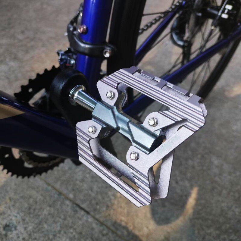 wellgo维格C305公路自行车脚踏通勤车铝合金一次成型培林超轻脚蹬