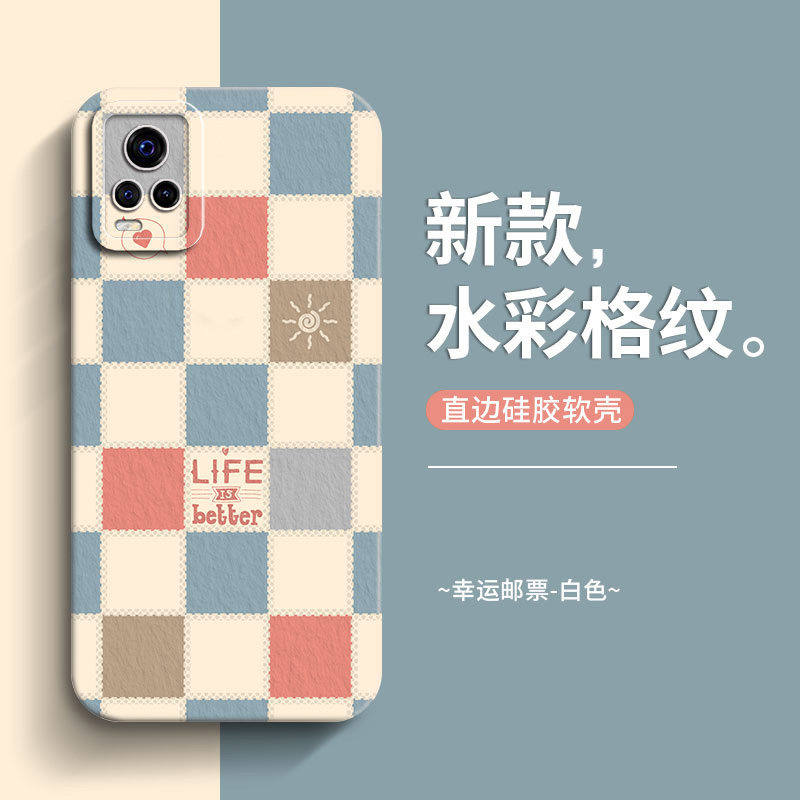 vivoS7硅胶防摔潮款创意