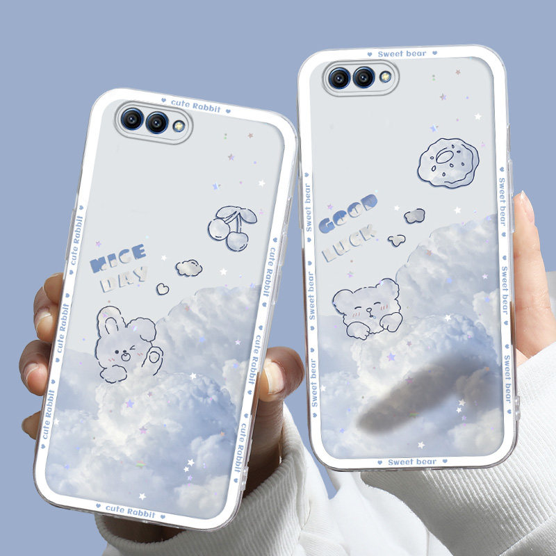 适用于华为荣耀V10手机壳学生HonorV20个性BKL-AL00轻奢风ins小兔