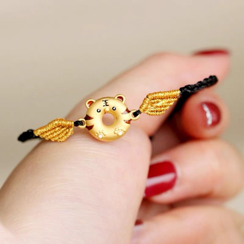 小红书同款甜甜圈虎年手