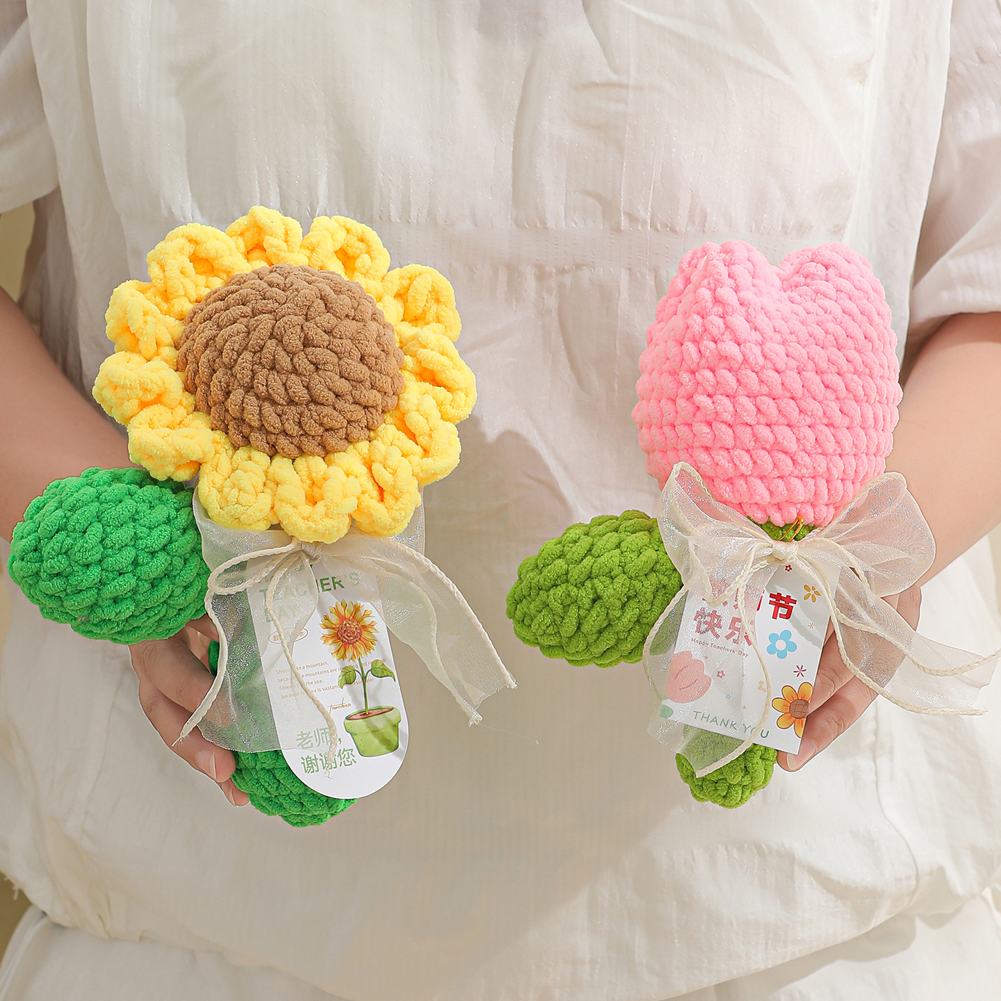 教师节礼物2025新款花束幼儿园送女老师实用高档谢师礼手工diy