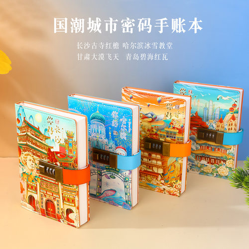 2026新款城市密码本笔记