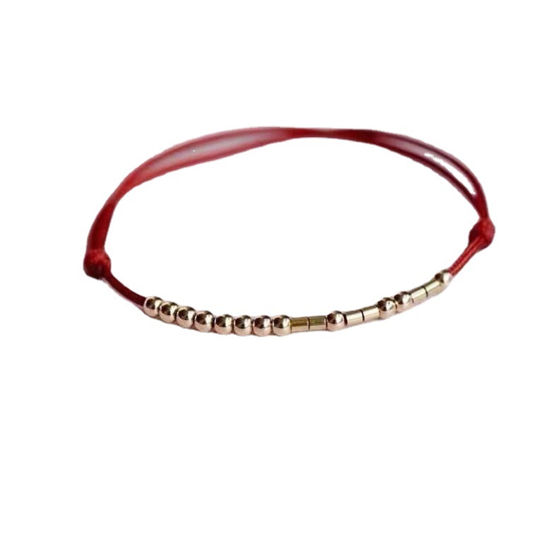 摩斯密码红绳手链女逢考必过如愿金榜题名男女手串考试祥云上岸