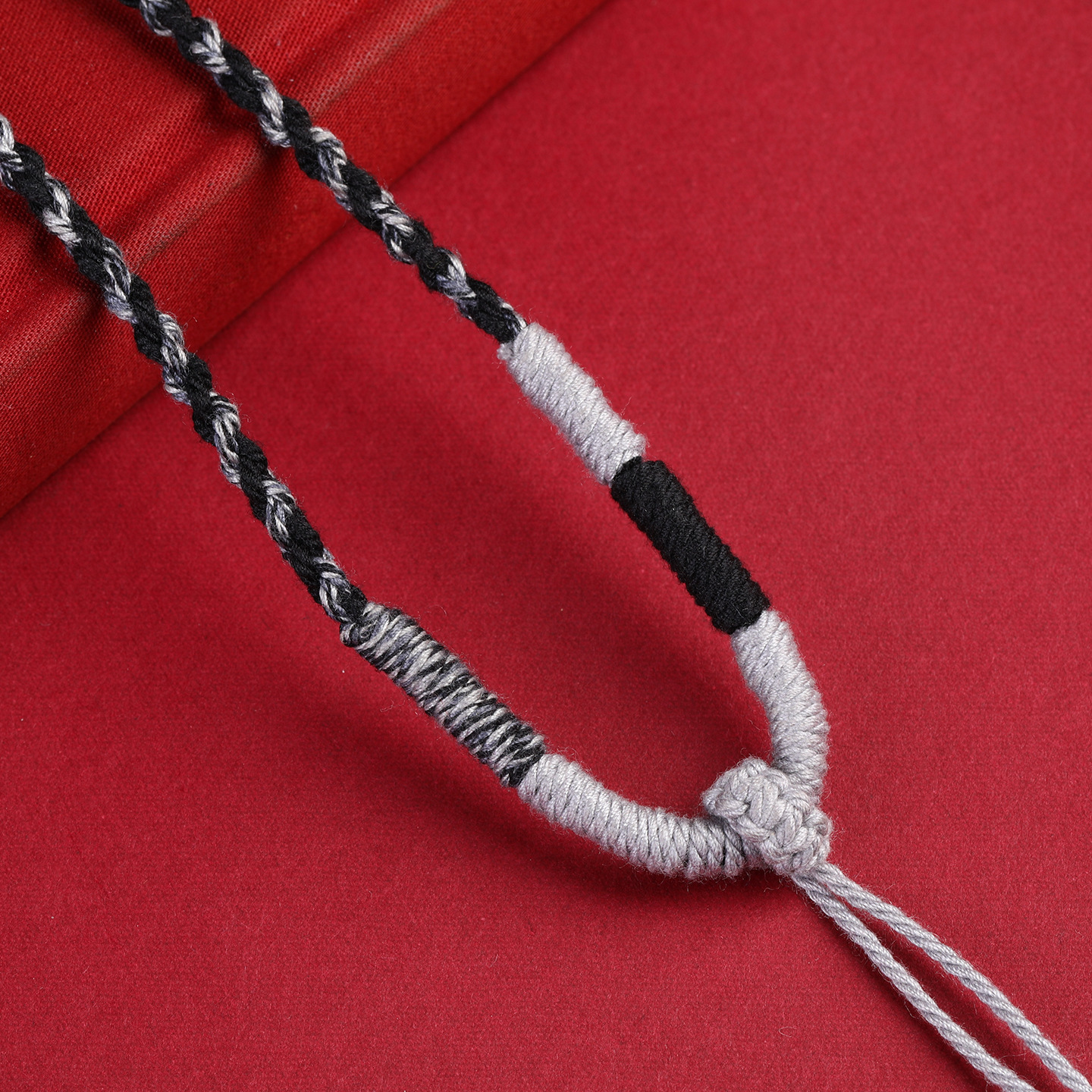 藏式手工编织棉鞋八股吊