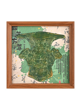 马年手工錾刻锡纸画材料