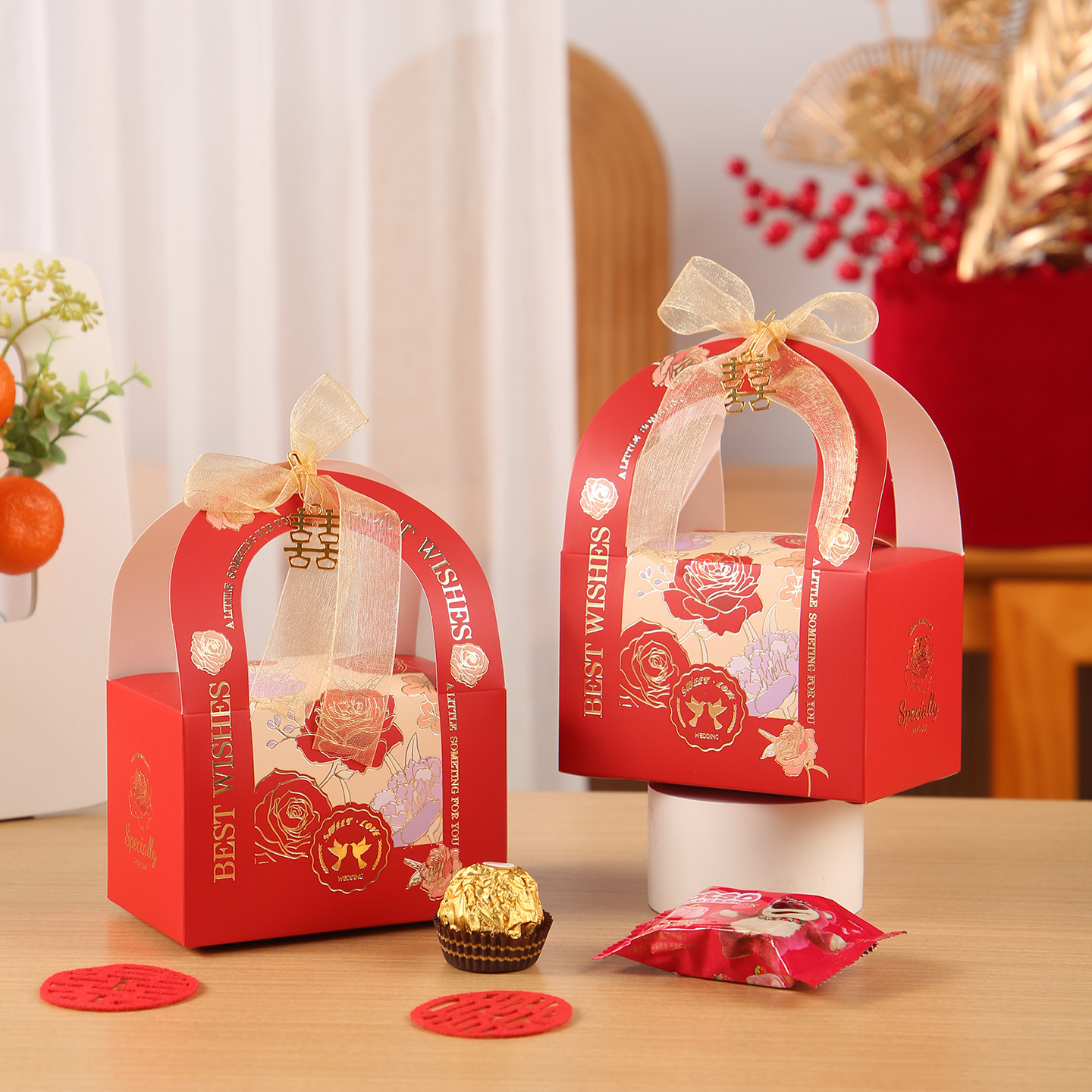 2025新款婚礼订盒糖盒结