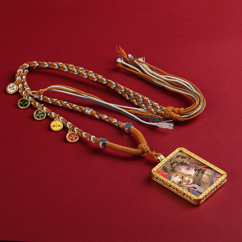 描金唐卡轧机拉姆前世今