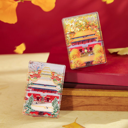 故宫春夏秋冬四季AR流沙