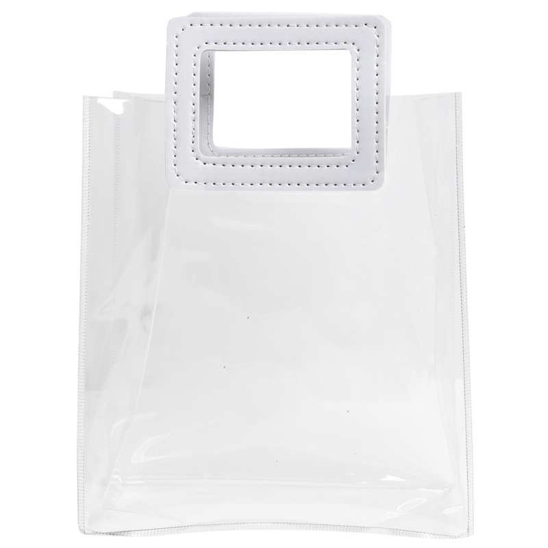 绘画透明pvc手提袋diy涂