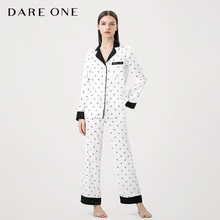 ONE真丝睡衣WORD 不支持退换 PUZZLE印花家居服 DARE