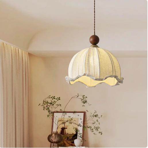 覆古风法式卧室布艺吊灯花纹中古饭厅吧台南洋实木浪漫房间主灯具,家装灯饰光源,床头/玄关/吧台/过道吊灯,淘宝优惠券,粉丝福利购,淘宝优惠卷