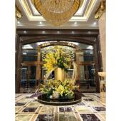 高档酒店大堂仿真花摆件大型大厅中庭圆桌面前台别墅商场装 饰假花