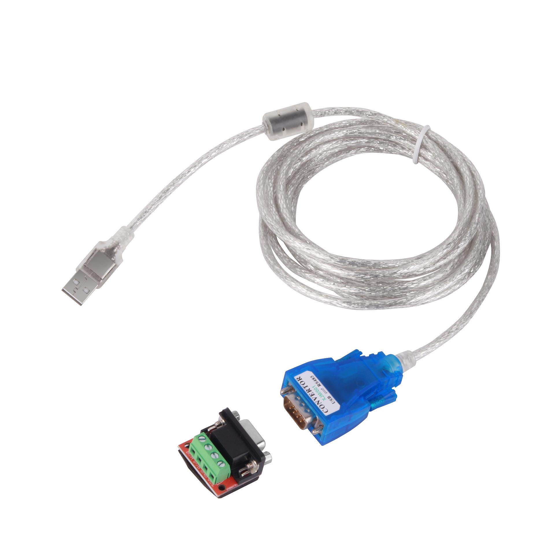 485串口线usb转232串口线 COM口 9针 usb转485转换器串口线工业级