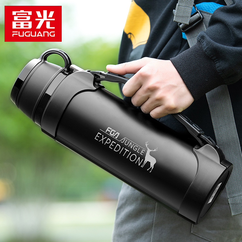 富光保温杯大容量热水壶男户外