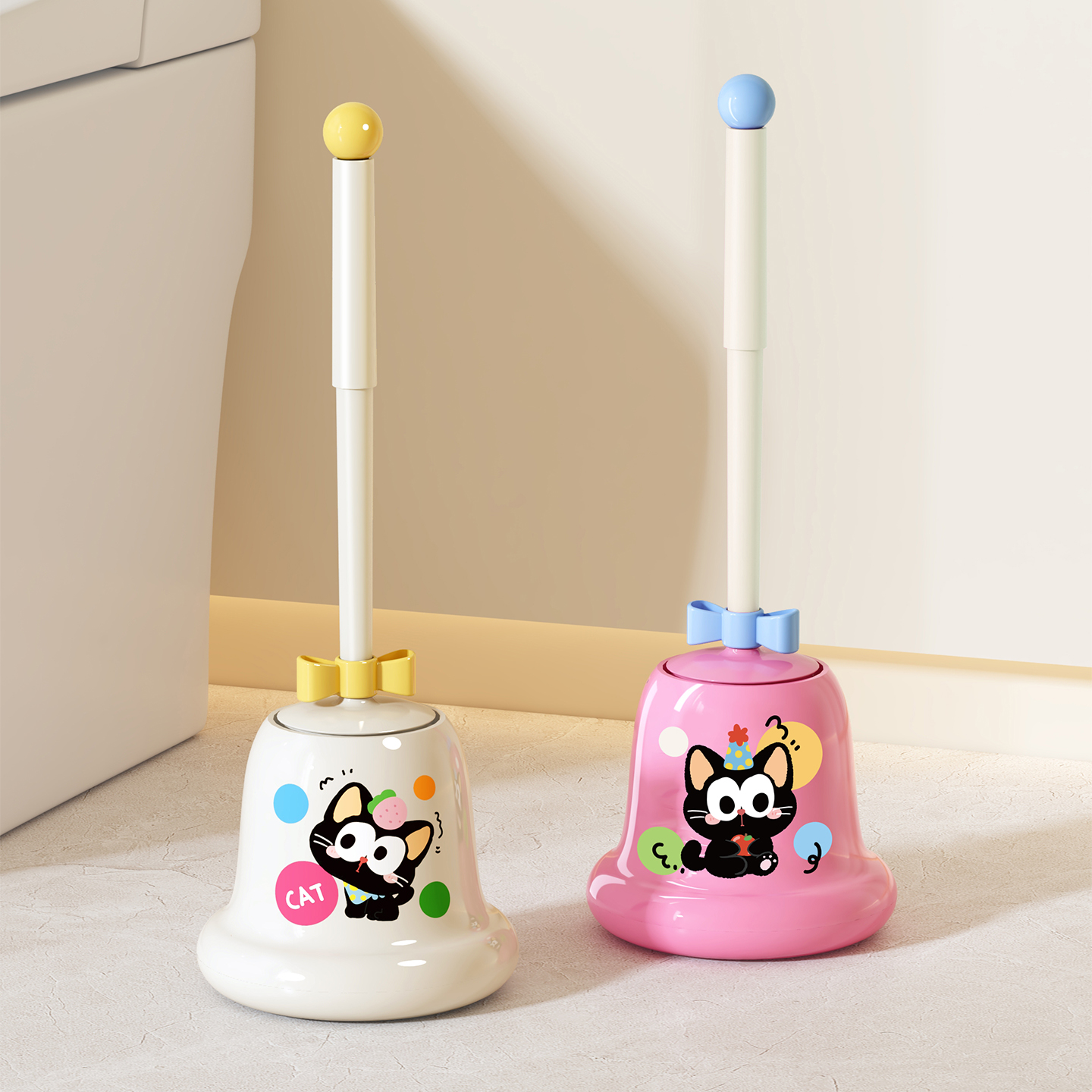 多巴胺新款马桶刷家用长柄刷子