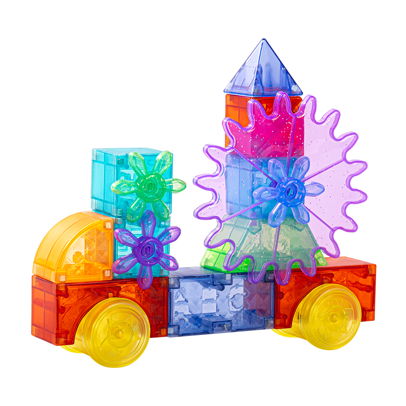 巧佳隆磁力方块积木花套装