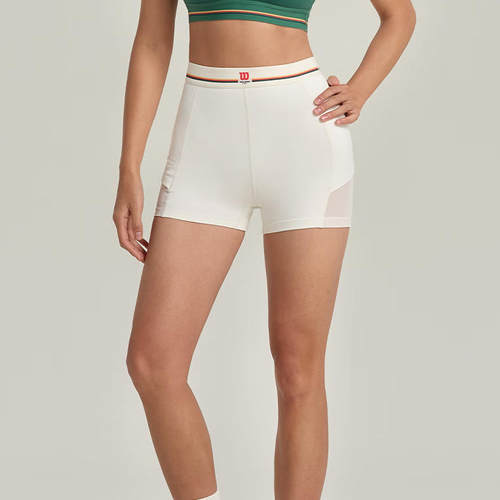 威尔胜Wilson女士网球运动针织百搭弹力紧身打底裤 WW00267411GYC