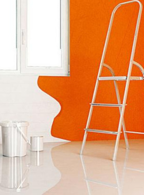 红色橙色系列内墙环保家装水性乳胶墙面漆背景墙卧室网红彩色漆