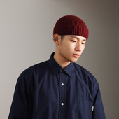 高品质圆顶瓜皮帽男士 大头可戴弹性好针织雅痞帽秋冬保暖毛线帽女