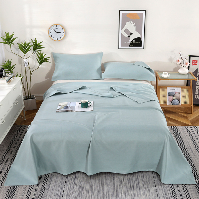 纯色凉席绿洲麻棉吸湿透气