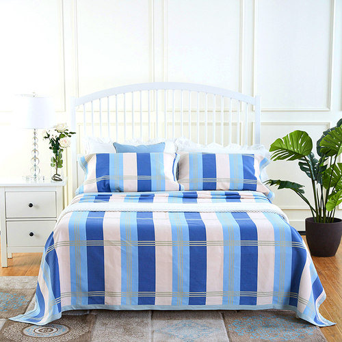 绿洲麻棉凉席三件套包边款