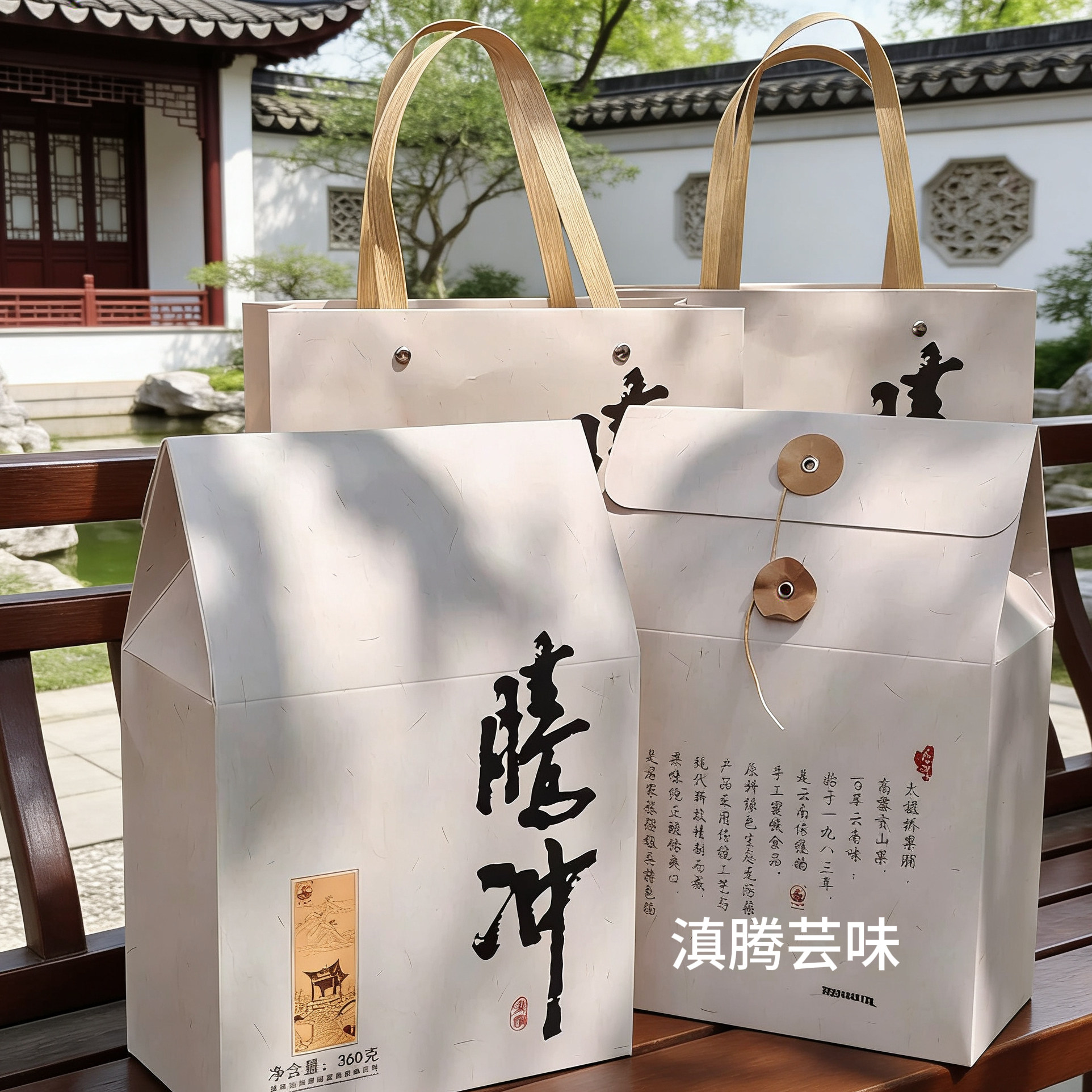 云南腾冲太极桥果脯礼盒装腾冲土特产太极桥果脯360g混合装礼盒装