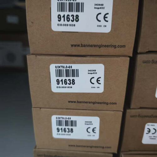 议价BANNER邦纳 Q3XTBLD-Q8激光对比度传感器可维修