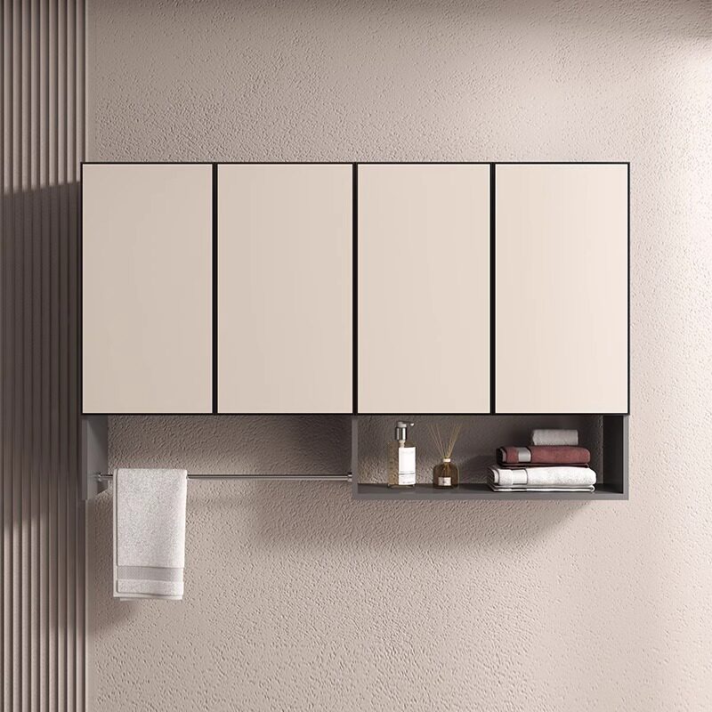 定制太空铝阳台洗衣机吊柜洗衣柜挂柜浴室挂墙式储物柜收纳柜壁柜