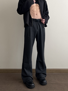 子 男高级感直筒微喇cleanfit裤 COCKTAIL美式 显瘦vibe垂感休闲西裤