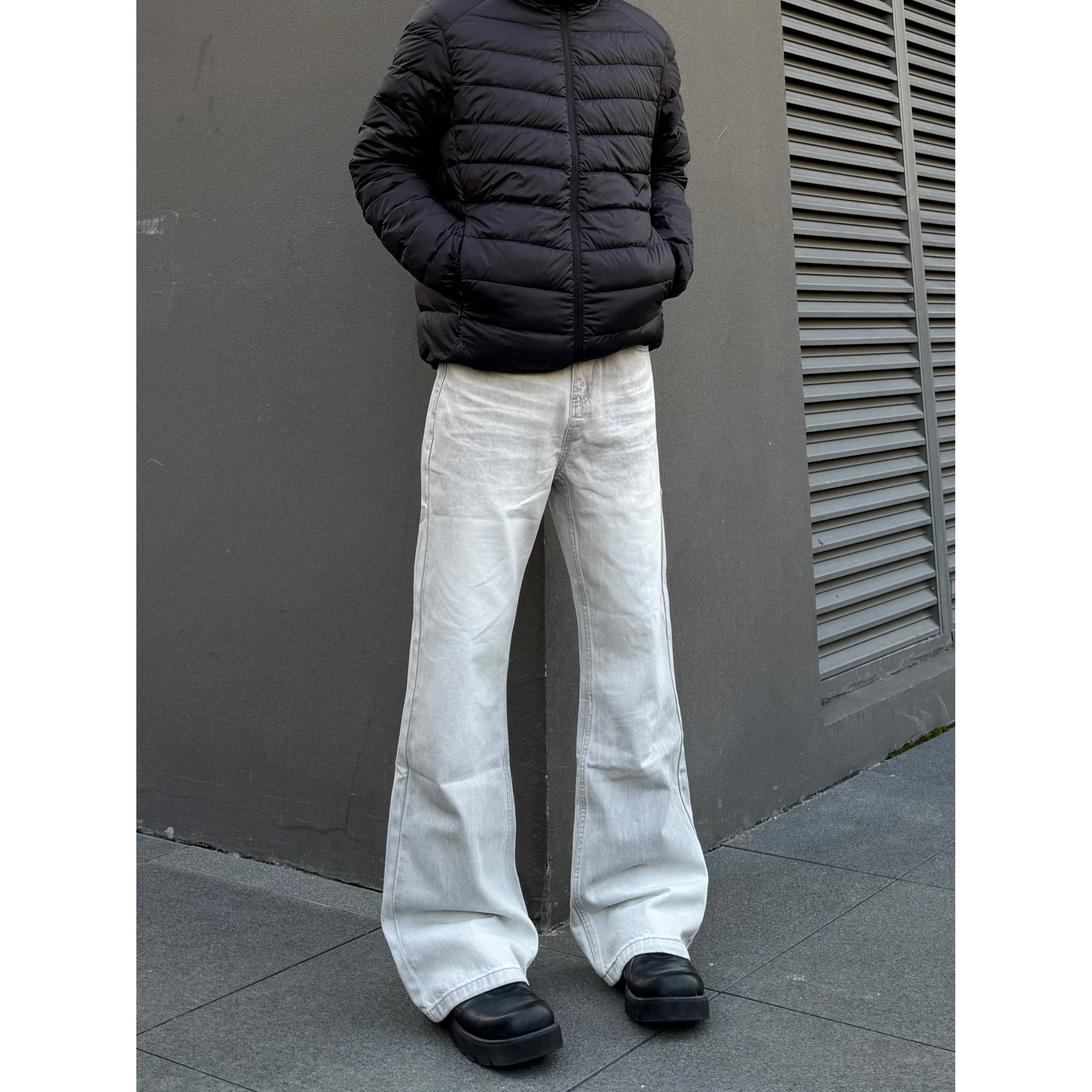 COCKTAIL美式复古直筒牛仔裤