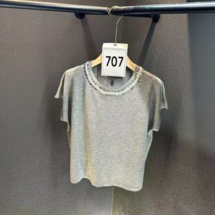 主播身上773号2025年新款 750 休闲针织短袖 701