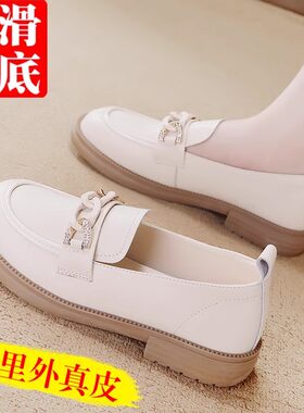 春季新款英伦风百搭小皮鞋