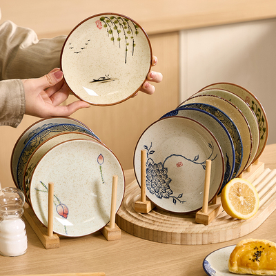 吐骨碟家用吐骨头盘复古