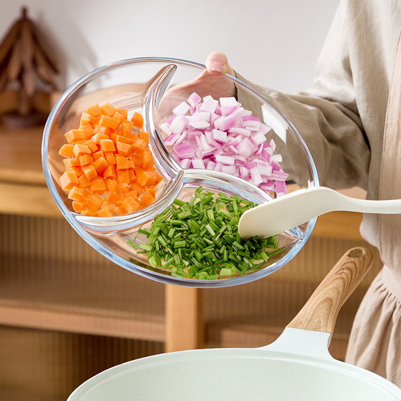 配菜盘减肥专用分格餐盘早餐圆盘