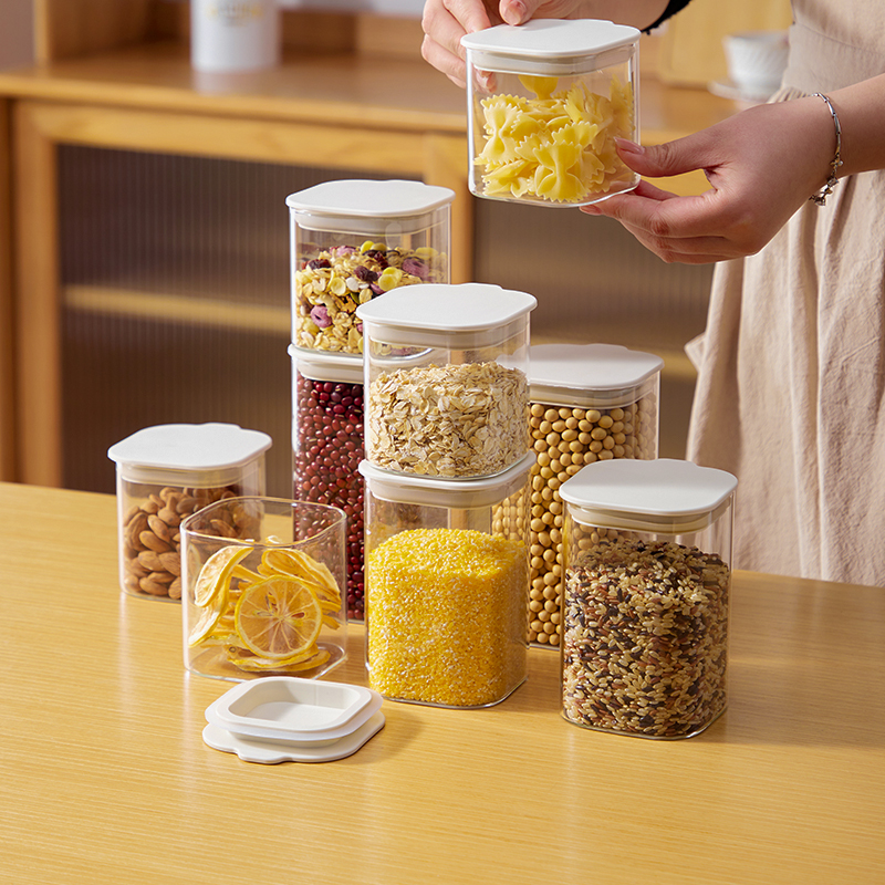 高硼硅玻璃五谷杂粮防潮密封罐