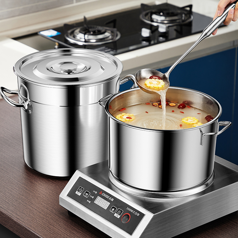 【甄检品质】304不锈钢汤桶