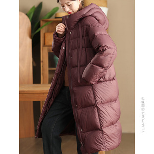 清仓1 高充绒松花江大鹅羽绒服防风连帽90%白鹅绒外套保暖鹅绒4