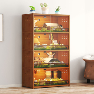 大容量芦丁鸡宠物饲养箱鸡窝卢丁鸡小鸡别墅养殖保温箱子笼子