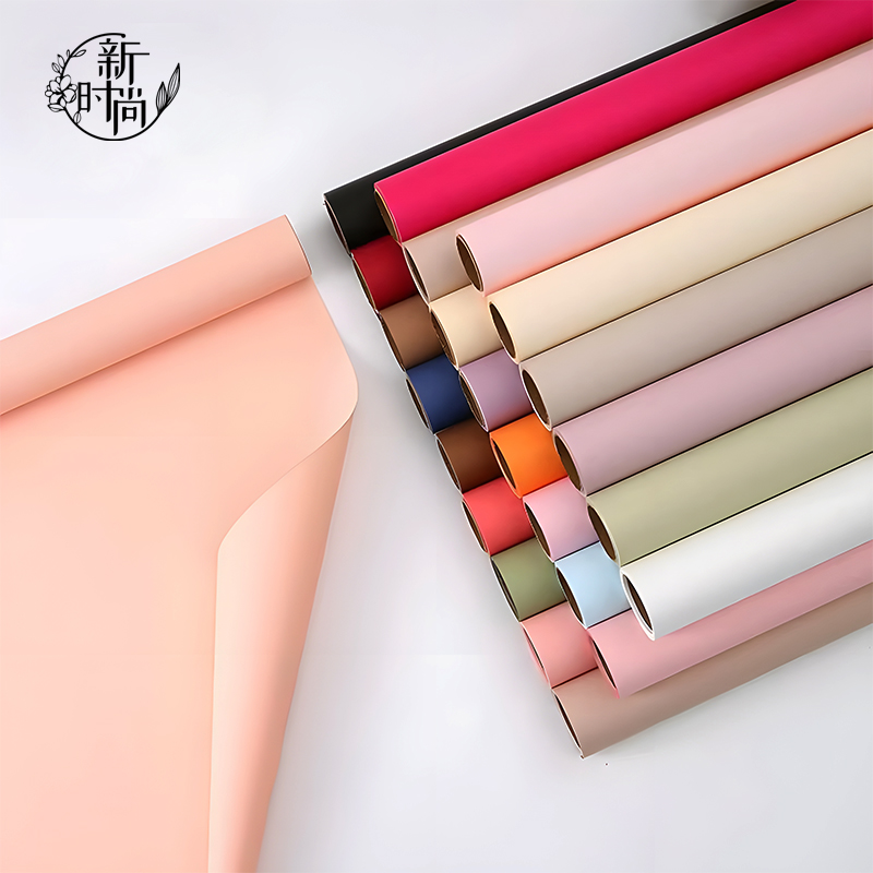 鲜花花束防水素瓷包花纸