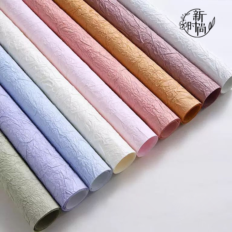 鲜花花束包花纸石纹肌理纸内衬纸