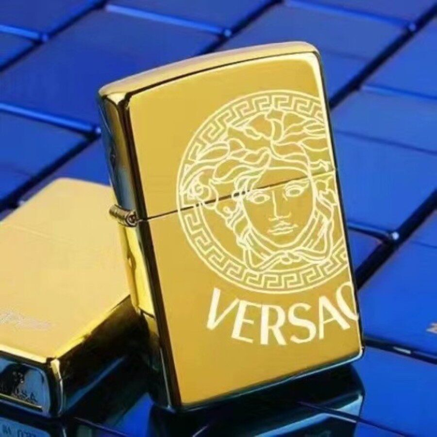 复古精雕美杜莎煤油打火机防风煤油个性创意定制批发激光刻字送男
