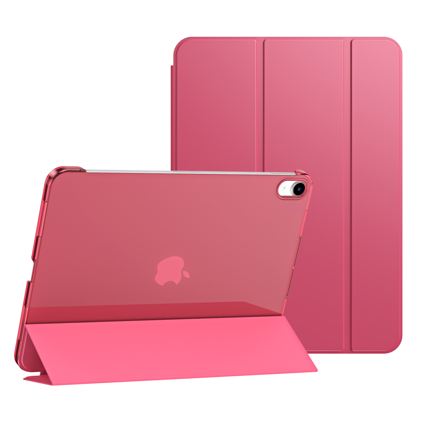 2026新款西瓜红平板保护壳ipad Air 8 2026防弯保护套轻薄磨砂透明苹果平板Air 7 2025 Air 6/5/4 10.9保护套
