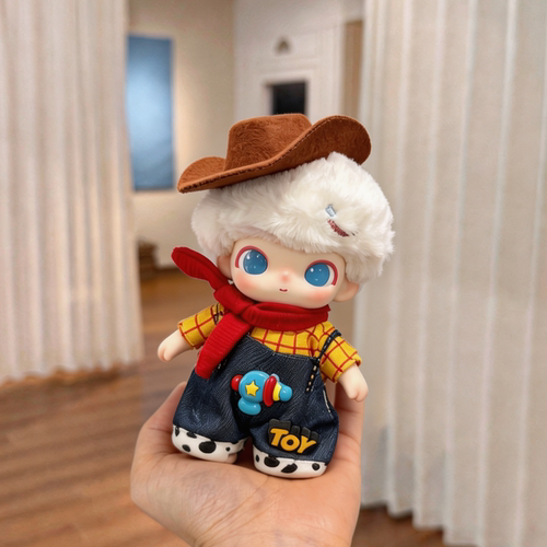 dimoo皮克斯苏利文娃衣衣服Pixar系列胡迪草莓熊小米巴小飞换装