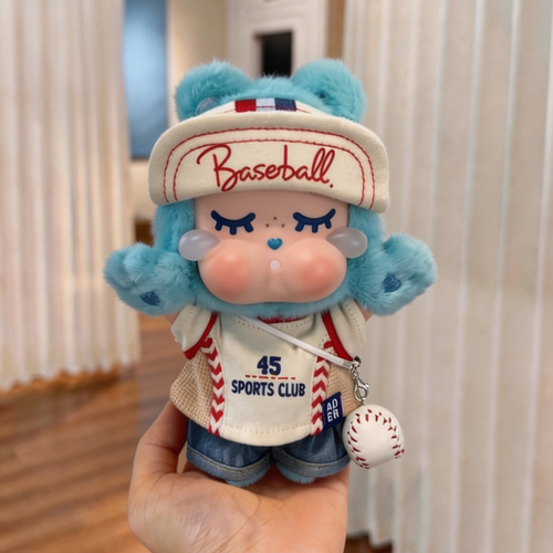 适用crybaby爱心熊娃衣哭娃Care bears系列衣服睡觉熊常伴熊挂件