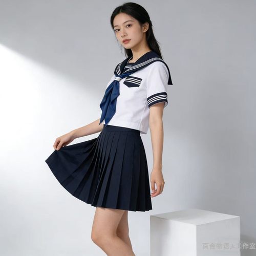 学院风JK制服水手服百褶裙套装
