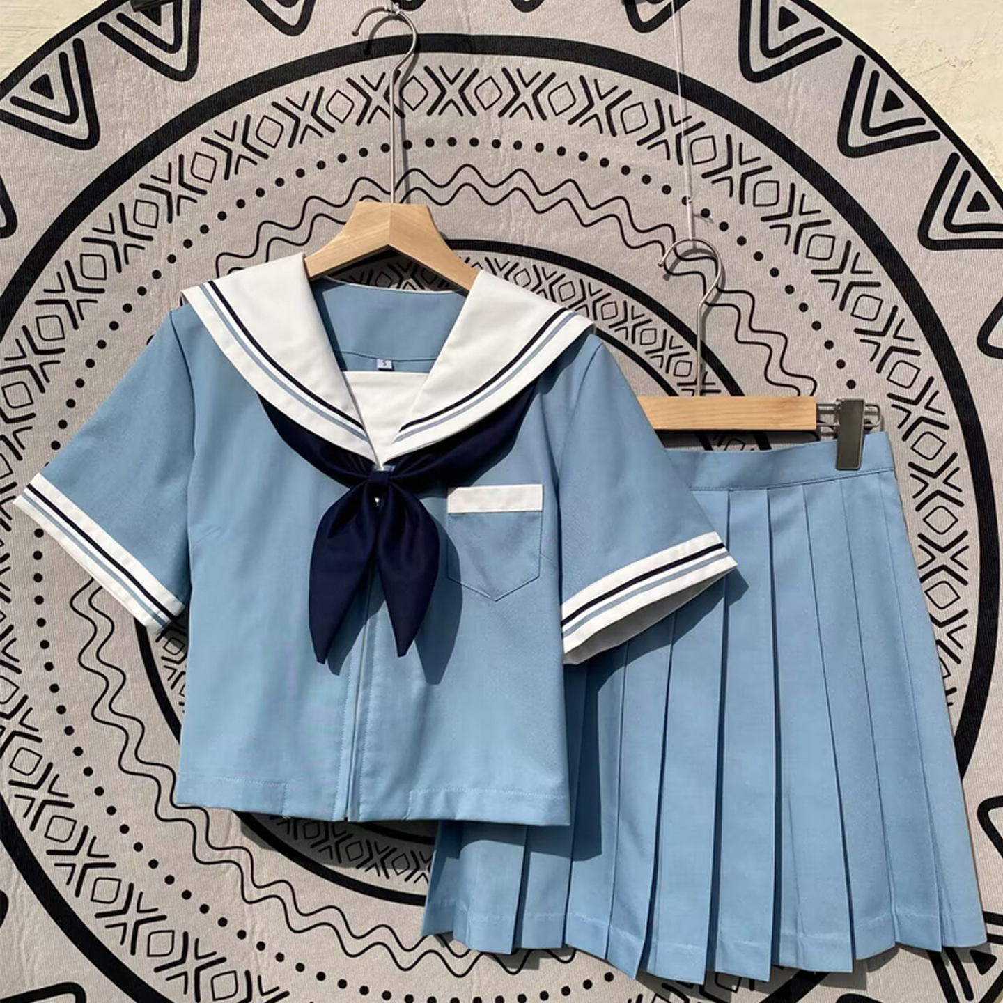 百合物语夏季原创JK可爱制服套装