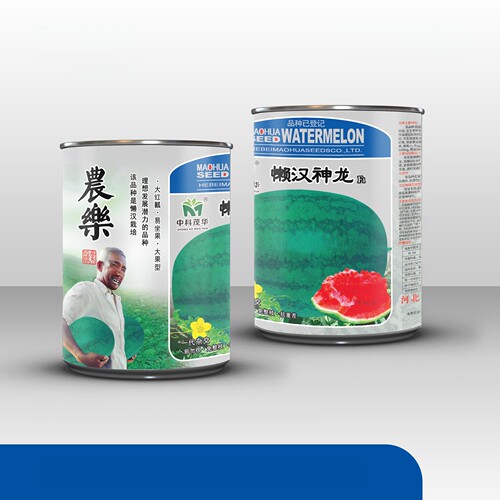 中科茂华懒汉神龙西瓜种子免整枝不水瓤甜沙瓤懒汉西瓜种子